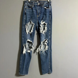 Hollister ultra rise Mom Jean size 26 waist.